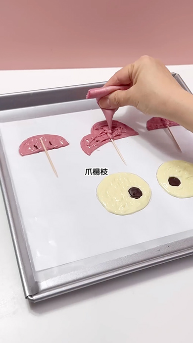 ハンギョドンの色違いケーキ