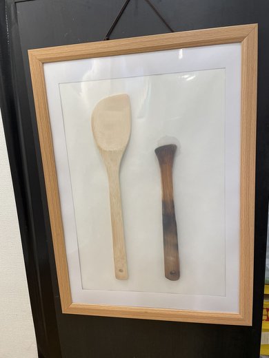 3年ほど使った木ベラ