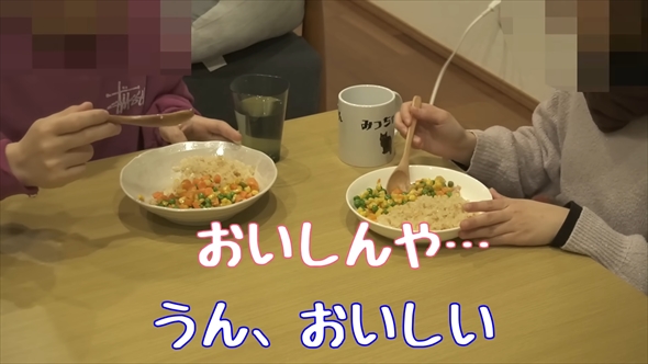 もめた夫に『あたしンち』のミックスベジタブル弁当を作るドッキリ