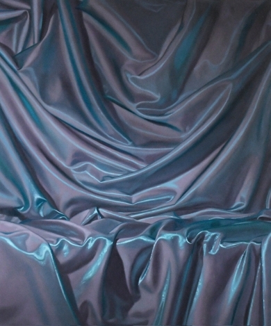 サテンのような布の絵