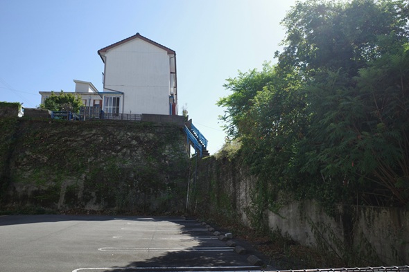 下関市にある家屋の解体前の様子