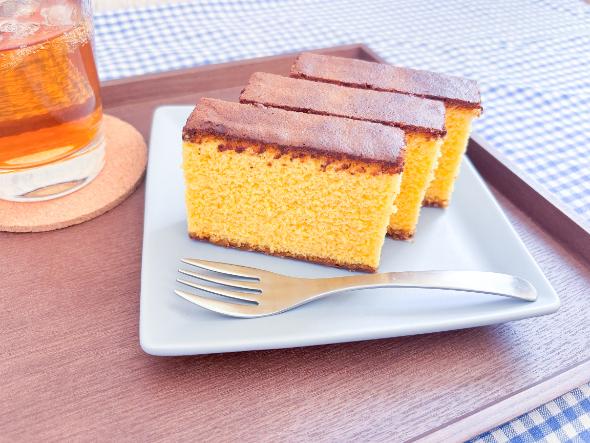 ポルトガルから伝わった南蛮菓子を日本独自の作り方と味にしたものがカステラ