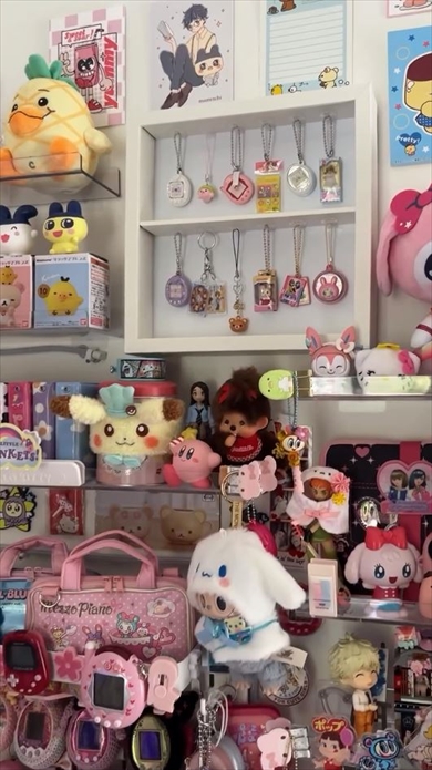 チャーム類をかわいく収納するDIY