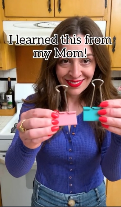 大クリップ2個を使用