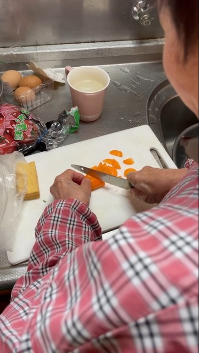 おばあちゃんが作ってくれた朝ごはん