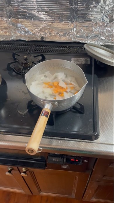 おばあちゃんが作ってくれた朝ごはん