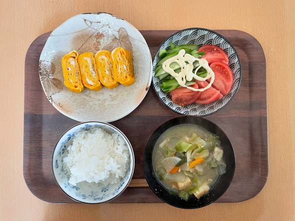 おばあちゃんが作ってくれた朝ごはん