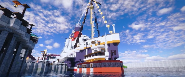 マイクラで3年かけた東京ディズニーシー