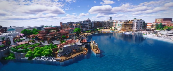 マイクラで3年かけた東京ディズニーシー