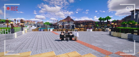 マイクラで3年かけた東京ディズニーシー