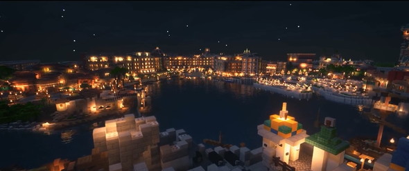 マイクラで3年かけた東京ディズニーシー