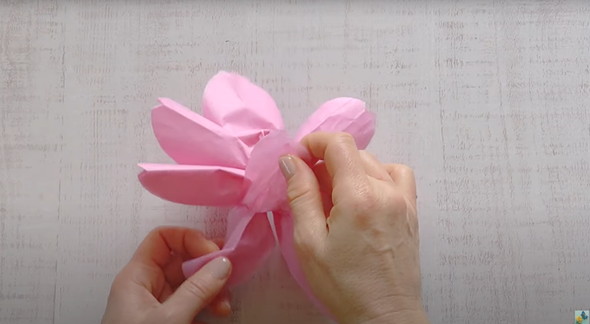 お花紙で作る美しい桜