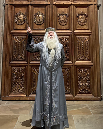 75歳のダンブルドアコスプレ