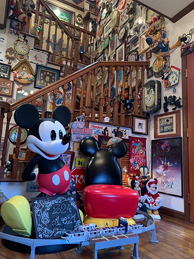 圧巻のディズニーコレクションハウス