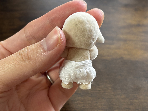 セリアのゴムレースで作ったパンツ