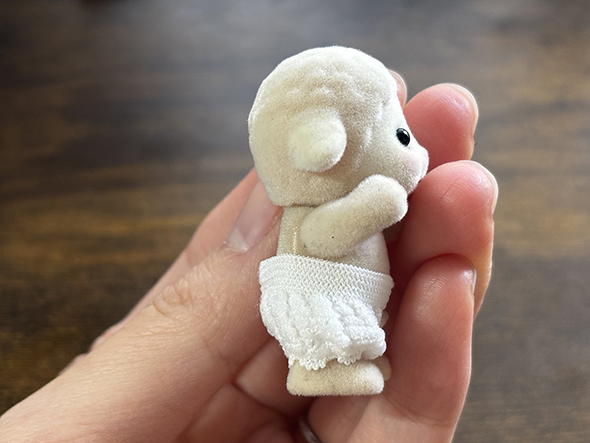 セリアのゴムレースで作ったパンツ