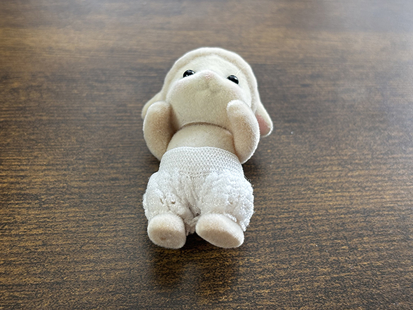 セリアのゴムレースで作ったパンツ