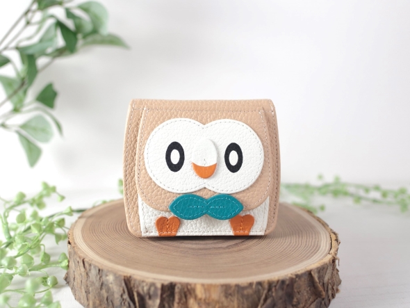 モクローの革財布