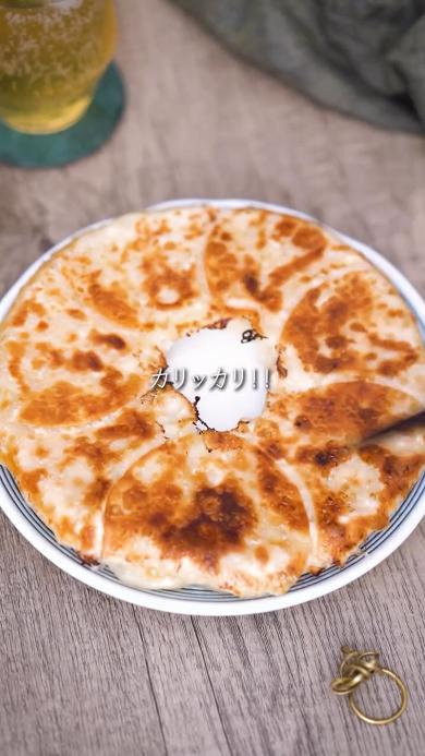 焼きあがったギョーザ