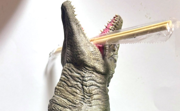 モササウルス 海竜 カップラーメン