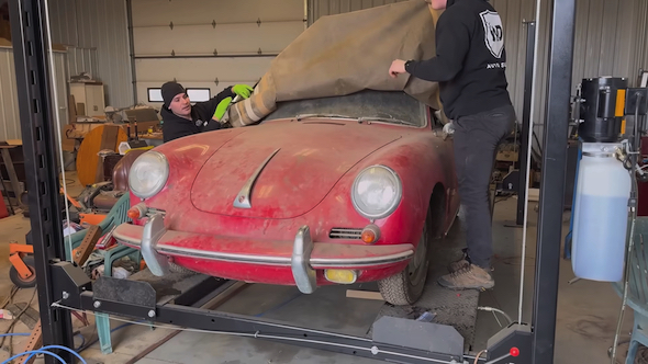 洗車 ポルシェ 356