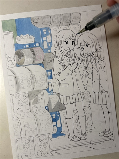 イラストレーターさんの描き込みビフォアフがすごい