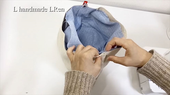 セリアの材料で作るトートバッグがかわいい