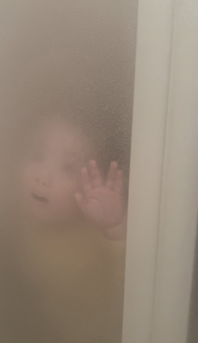 お風呂に入っていたら息子が……