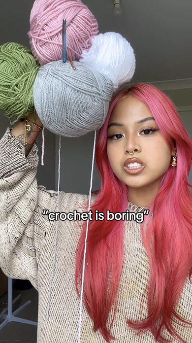 常識をくつがえす圧巻の編み物作品