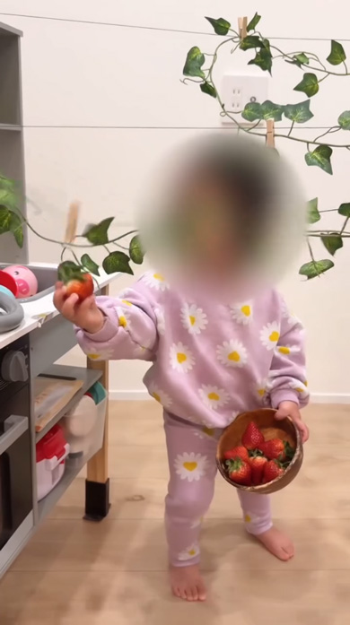 ホワイトデーのお返しに家でいちご狩りプレゼント