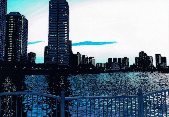 レベルアップを感じた頃の切り絵作品