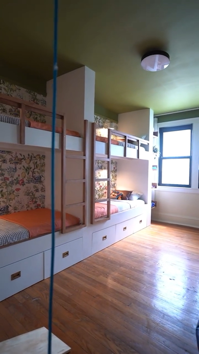 子どもたちのベッドルーム作り