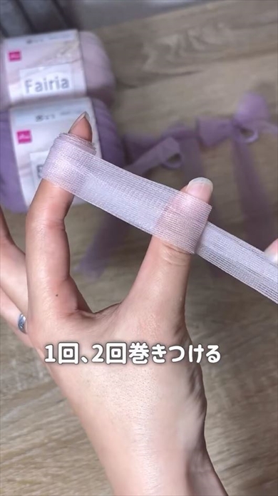 入学式までに覚えたい「ダイソー毛糸で作るキッズヘアアレンジ」