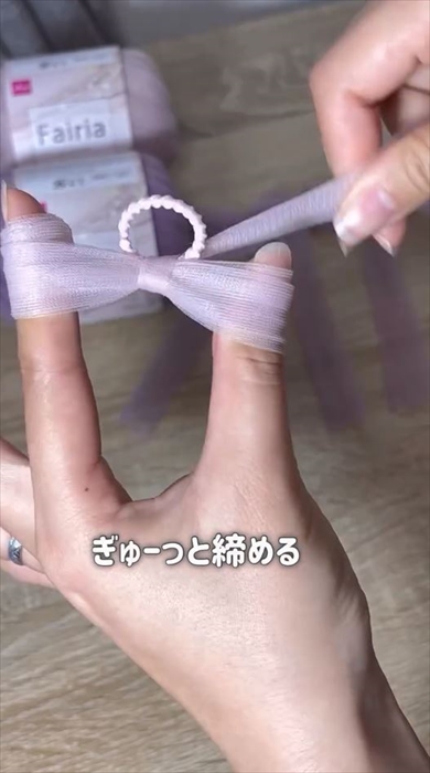 入学式までに覚えたい「ダイソー毛糸で作るキッズヘアアレンジ」