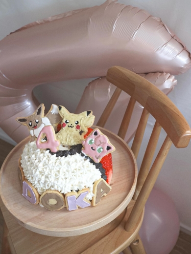 手作りポケモンケーキ