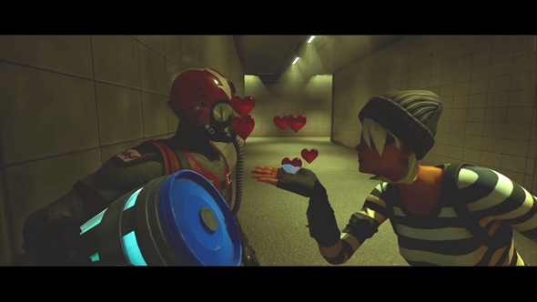 フォートナイトで「怪獣」のMVを再現