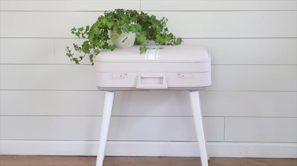 古いスーツケースの再利用