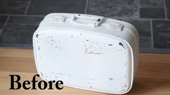 古いスーツケースの再利用