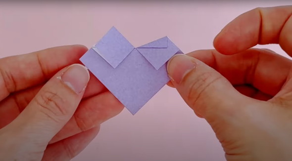 折り紙で作るぷっくり桜