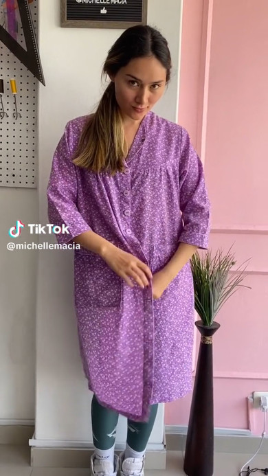 ワンピースをアレンジ