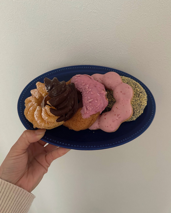 ドーナツにぴったりなお皿