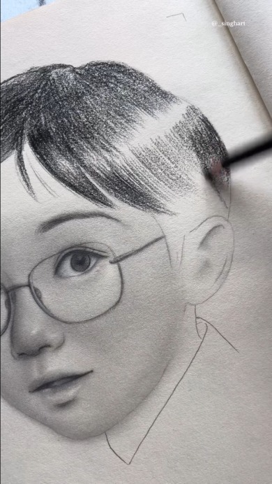 のび太をリアルに描く