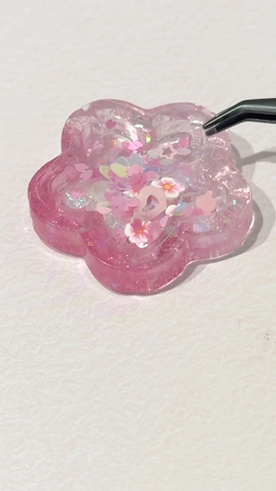 100均の材料で作る桜シェイカー