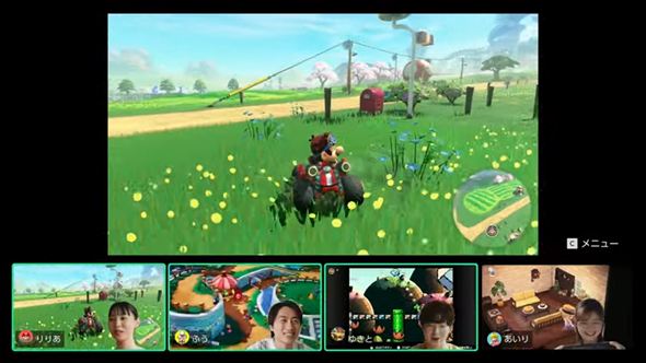 Nintendo Switch 2 ビデオチャット