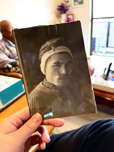 昔はイケメンだった90歳の祖父