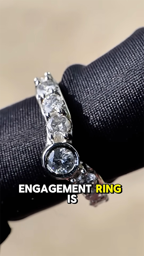 1つのリングができました