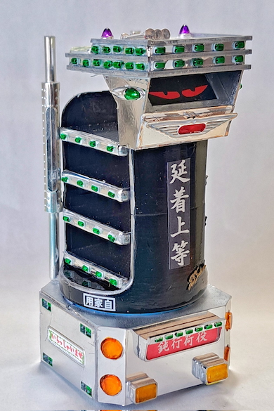 猫ロボカプセルトイデコトラ仕様