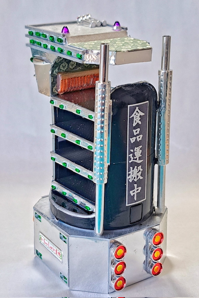 猫ロボカプセルトイデコトラ仕様