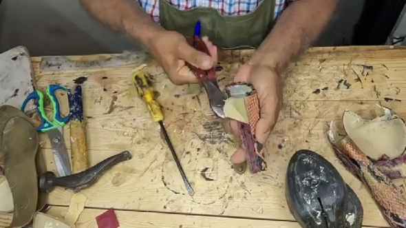 ヴィンテージシューズのビフォーアフター