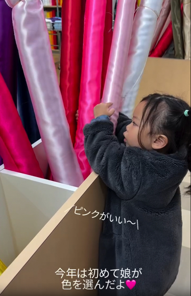 4歳になる娘へ作るパパのお手製お誕生日ドレス